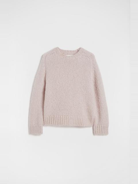 Wool Blend Crew-Neck Sweater