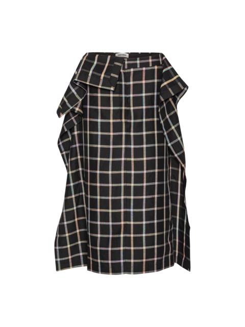 OCU SKIRT - BLACK CHECKS