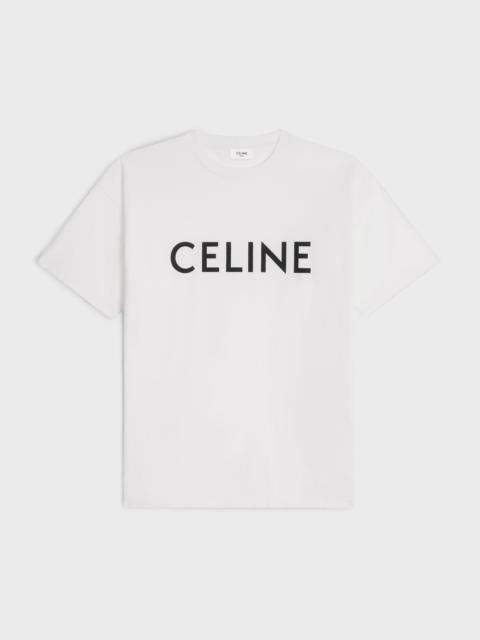 CELINE LOOSE T-SHIRT IN COTTON JERSEY