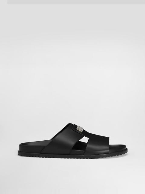 Calfskin sandal