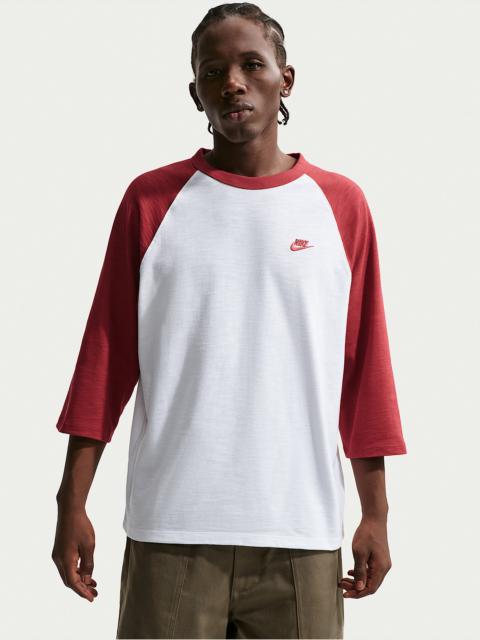 Nike Sportswear Club Men's 3/4-Sleeve Raglan Top