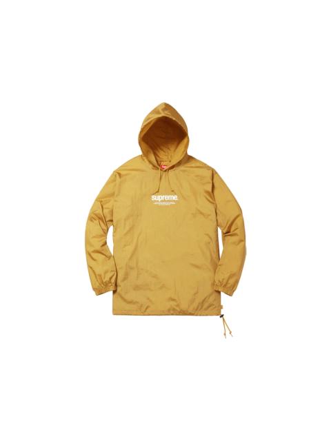 Supreme Nylon Packable Poncho Gold