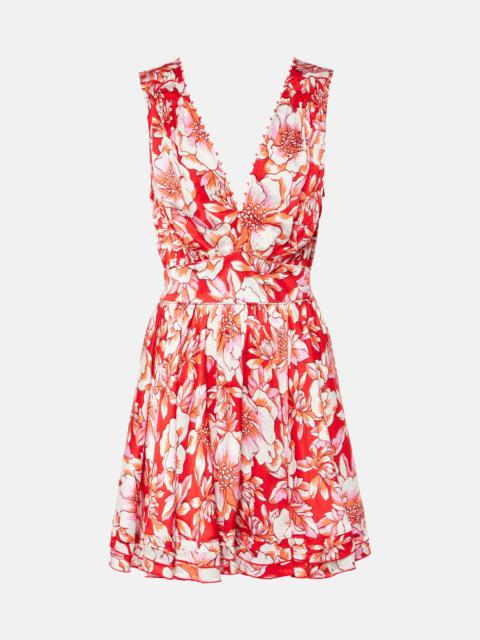 Bessie floral minidress