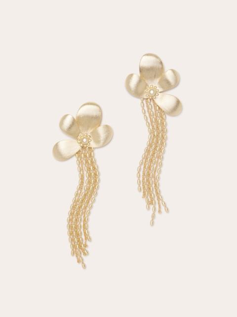 Anaya Flower Drop Earrings