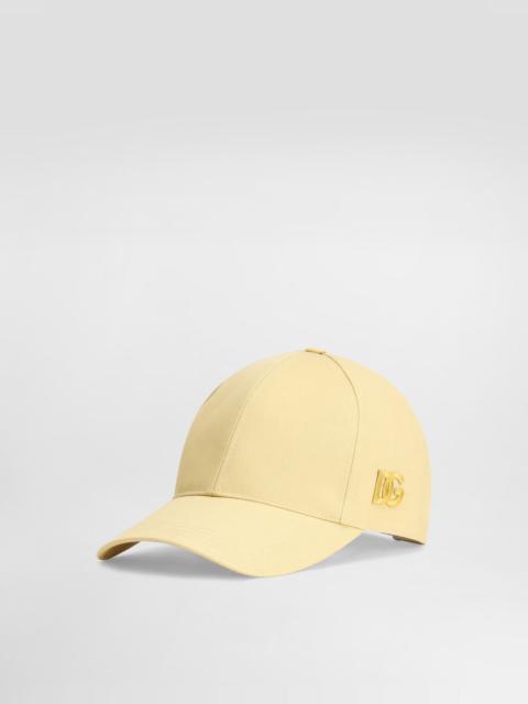 Cotton gabardine baseball cap