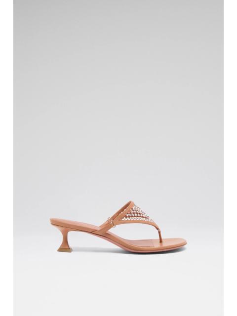 CAMERON CRYSTAL NET SANDAL LATTE NAPPA
