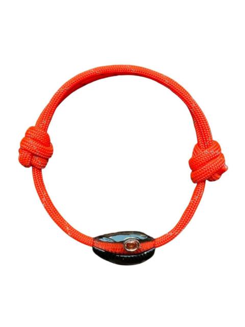 Onyx Sillimanite Classic Cowrie Red Bracelet