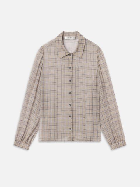 The Plaid Staple Blouse