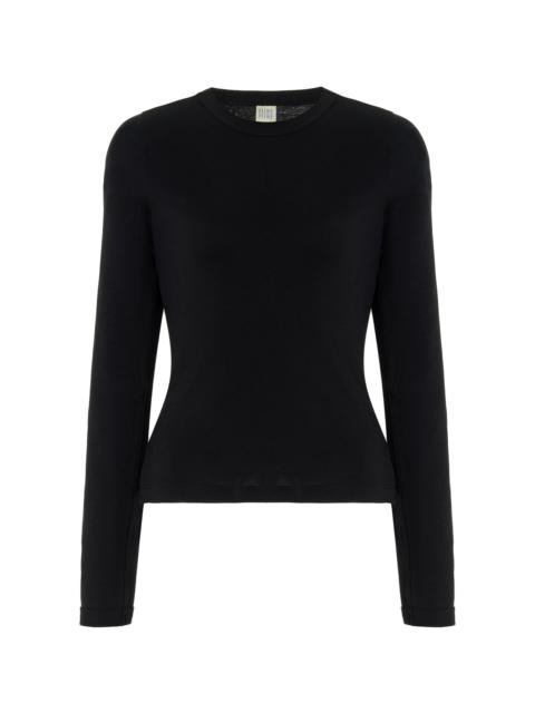 Max Long Sleeve Organic Cotton Top black