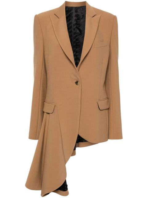 asymmetric blazer