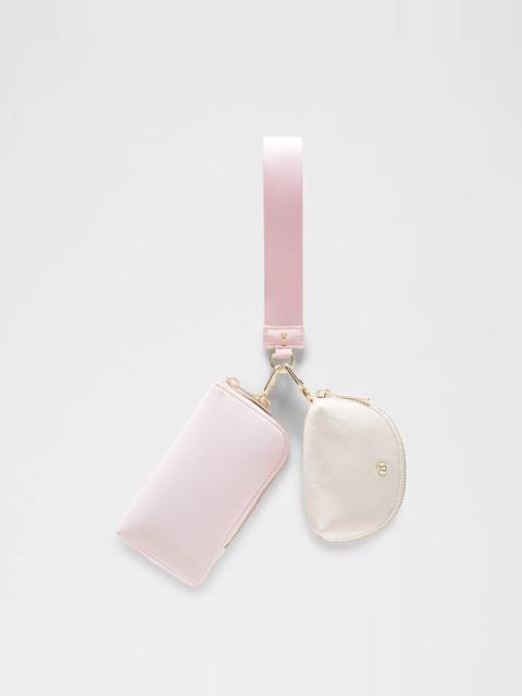 Dual Pouch Wristlet *Wallet