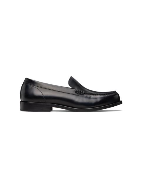 Black Moc Loafers