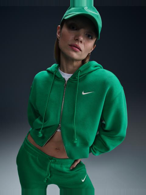 Nike Sportswear Phoenix Fleece Women's Loose Cropped Full-Zip Hoodie