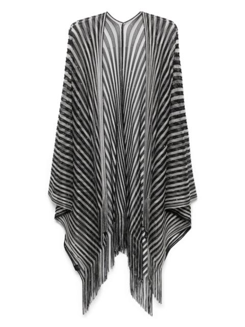 striped cape