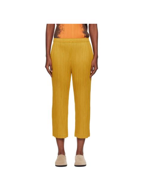 Yellow Thicker Bottoms 1 Trousers