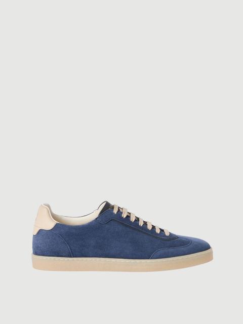 Suede sneakers