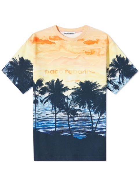 Paco Rabanne Sunset Logo T-Shirt