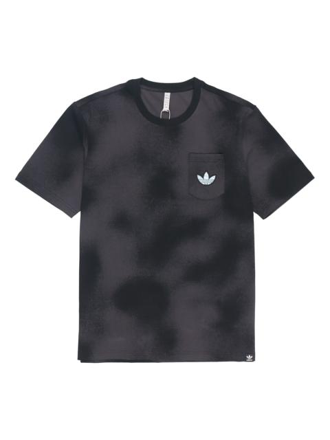 Men's adidas originals Y2K Tee 2 SS22 Gradient Clouds Logo Alphabet Round Neck Sports Short Sleeve B
