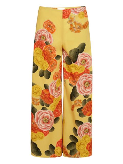 floral trousers