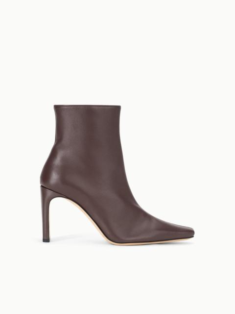 STAUD WALLY ANKLE HIGH HEEL BOOT ESPRESSO