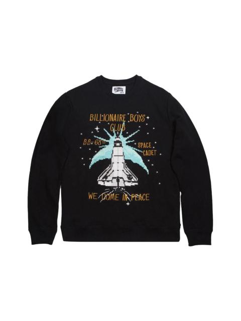 Billionaire Boys Club BB Shuttle Crew Sweater Black