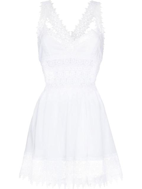 Marilyn floral lace dress