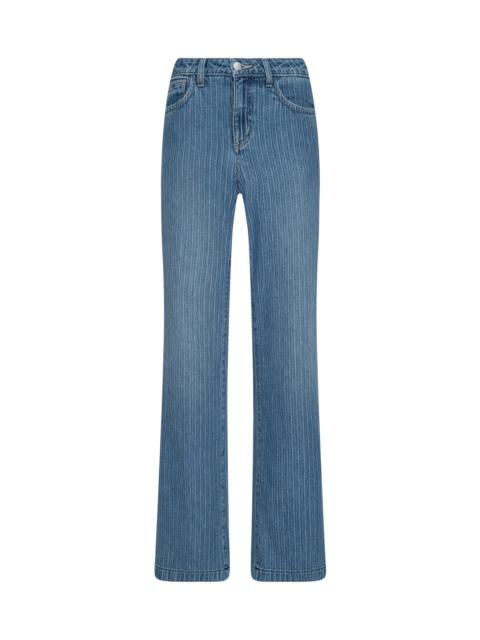 Joanne Low-Rise Wide-Leg Jean