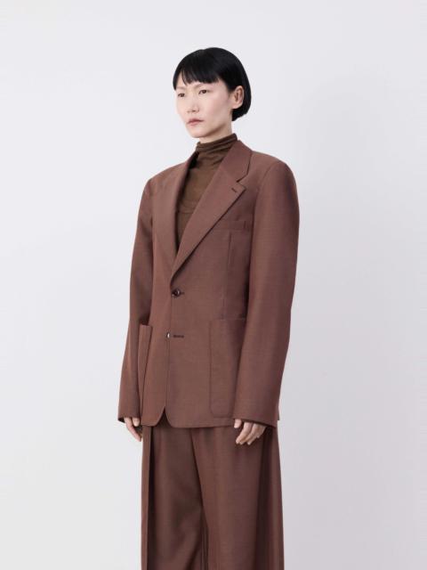 SINGLE BREASTED FITTED TAILORED JACKET