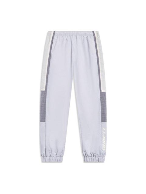 Li-Ning Sports Style Sweatpants 'Grey White' AYKT405-4