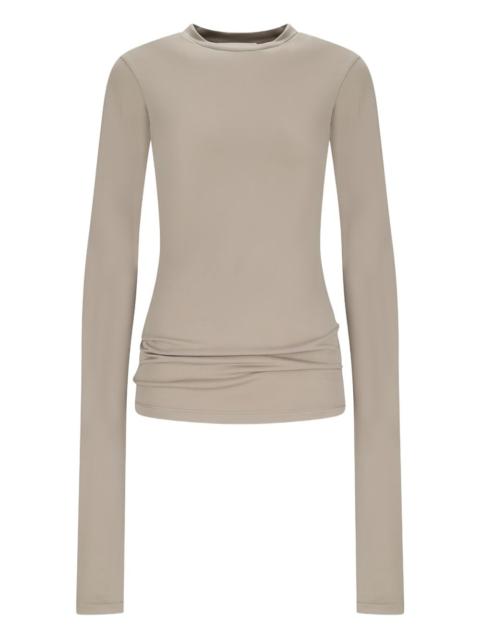 long-sleeve crew-neck T-shirt