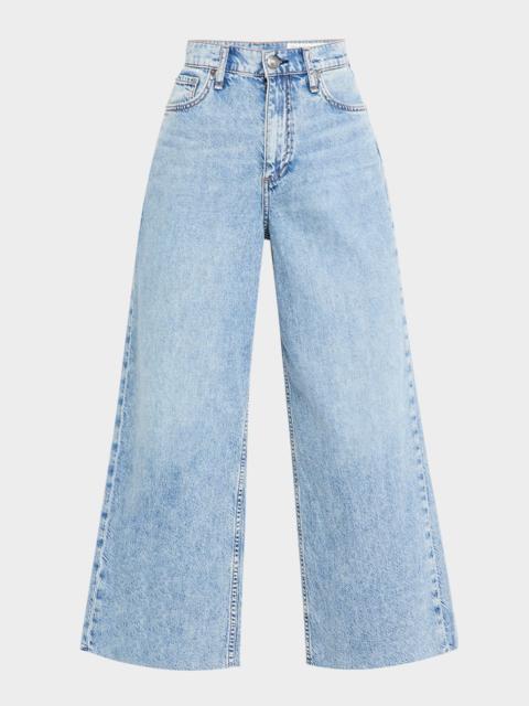 Featherweight Andi High-Rise Wide Ankle Jeans