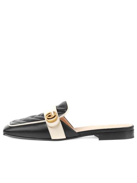 (WMNS) Gucci Double G Slide Sandal 'Black' 670398-BKOE0-1196