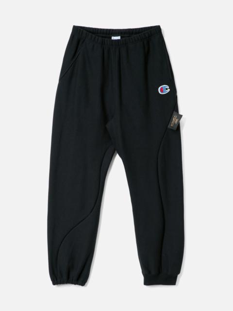 UNDERCOVER X CHAMPION UC2E1502-1 CURVED SWEATPANTS