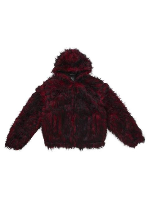 Supreme Y's by Yohji Yamamoto Faux Fur WINDSTOPPER Hooded Bomber Jacket Red