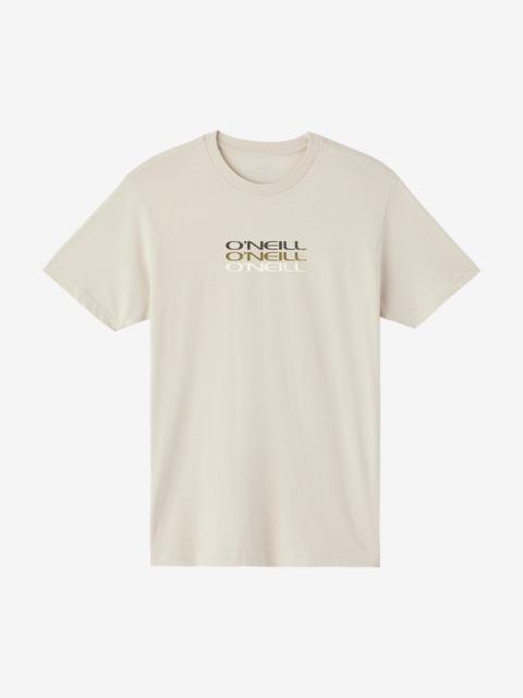 Triple Stack Standard Fit Tee