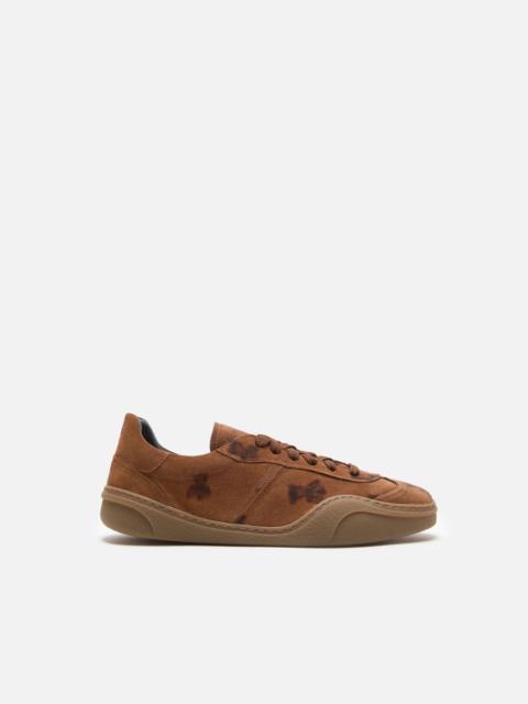 Lace-up sneakers - Rust brown