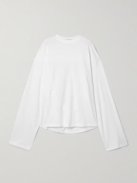 Oversized Cotton-jersey T-shirt