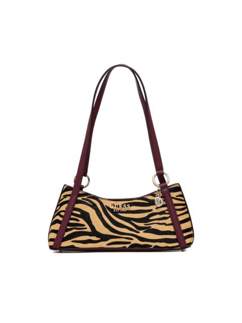 Domitilla zebra-print charm tote bag
