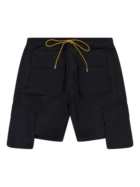 drawstring cargo shorts