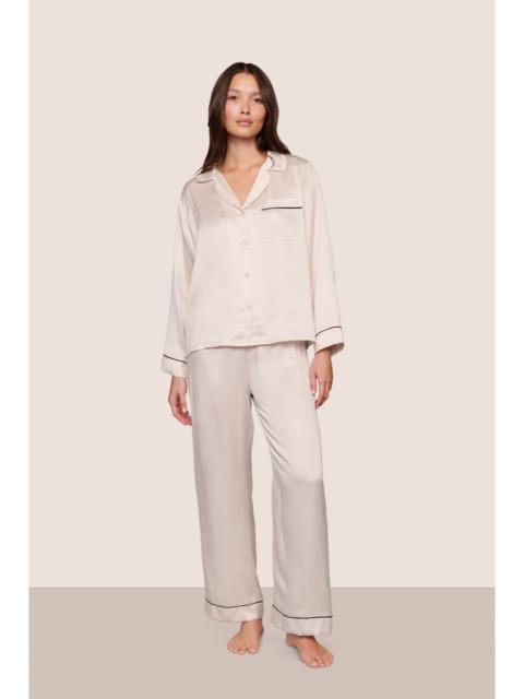Inez Washable Silk Long PJ Set