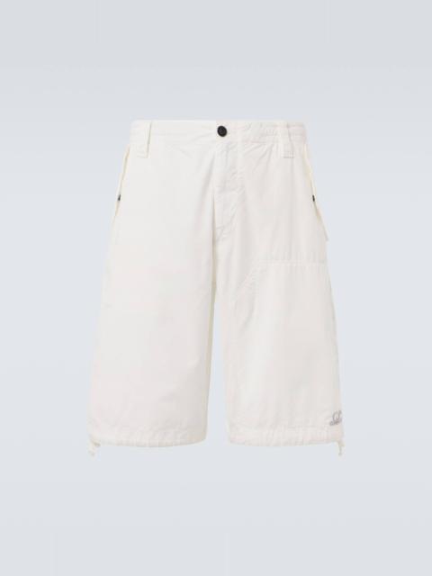 Cotton ripstop shorts