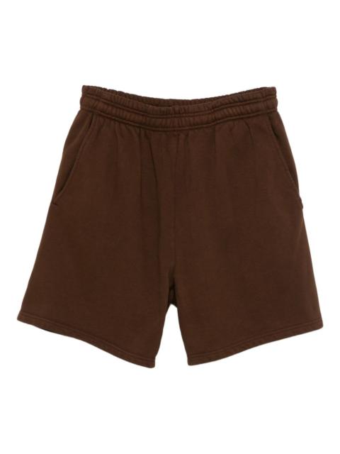 elasticated-waistband shorts