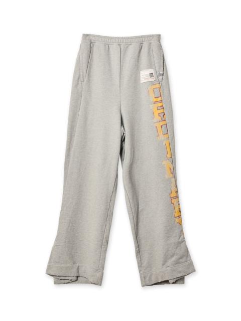 COLLAGE PRINT RESIZED PANTS