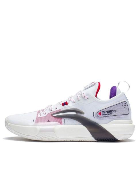 Li-Ning Speed 9 Premium 'White Pink' ABAS071-2