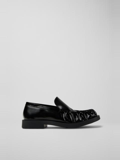 Black Leather Loafers