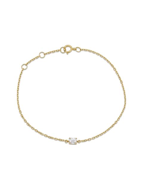 LAB-Created Diamond Mirror Bracelet