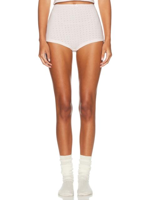 Pointelle Boy Shorts