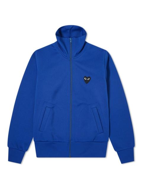 Comme des Garcons Play Women's Black Heart Zip Backprint Tra