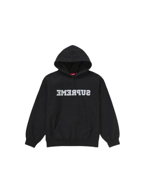 Supreme Reverse Hooded Sweatshirt (SS25) Black