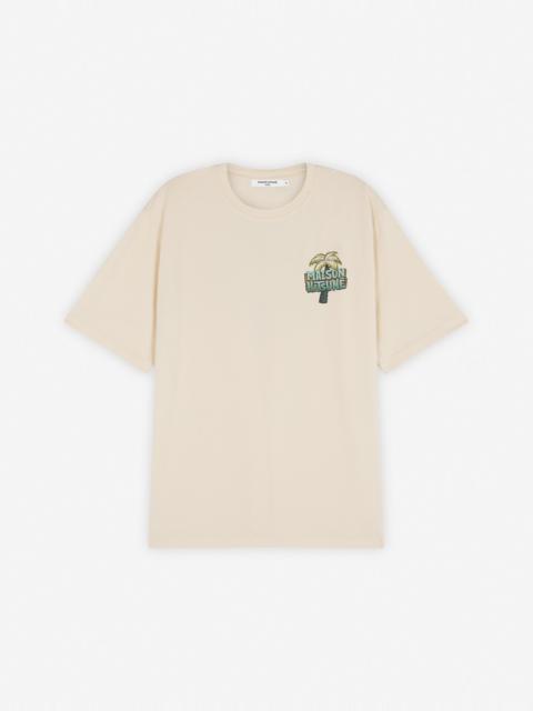 6-18 MAISON KITSUNE BEACH CLUB OVERSIZED TEE-SHIRT